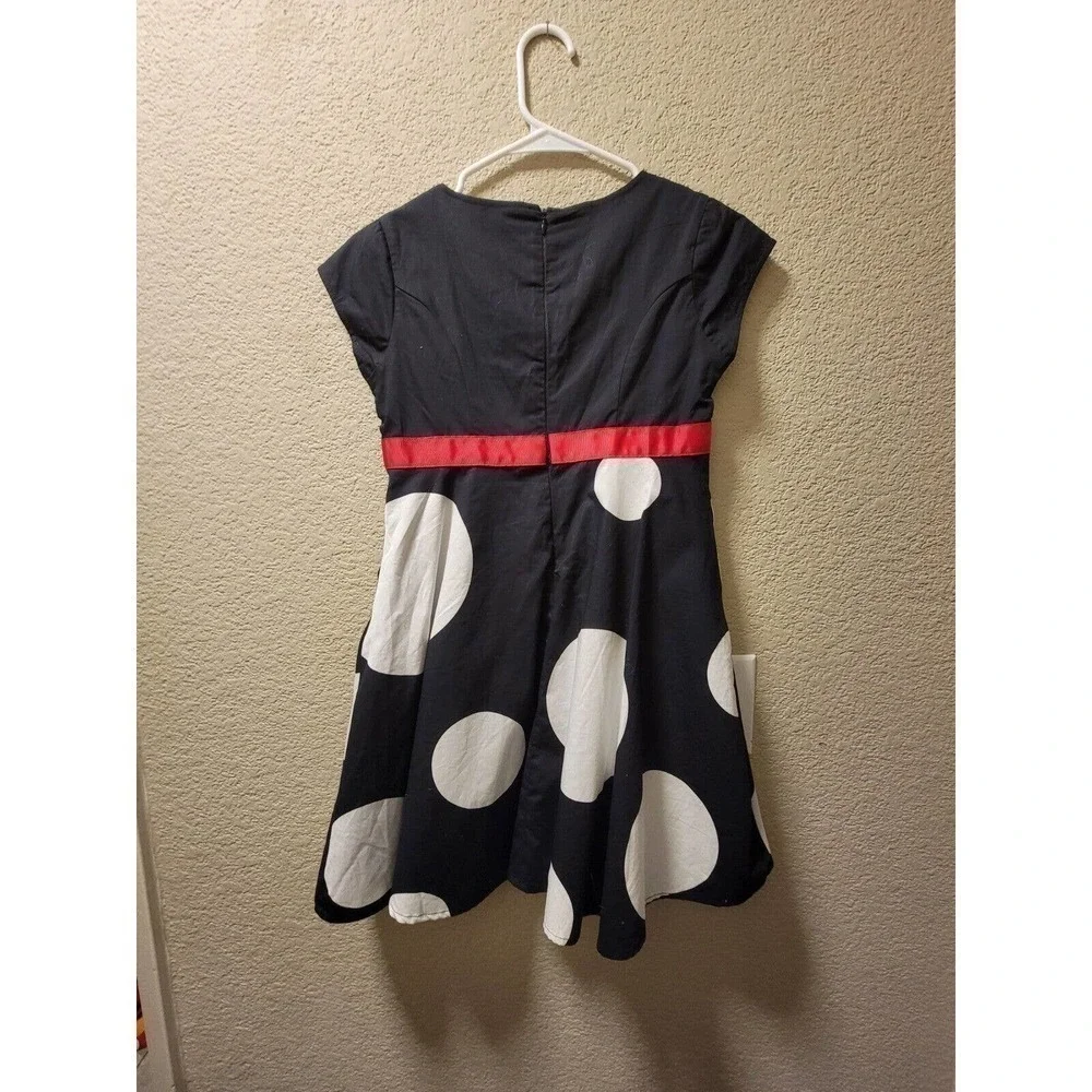 Disney Parks Minnie Mouse FaBOWlous Dress Girls SZ Large